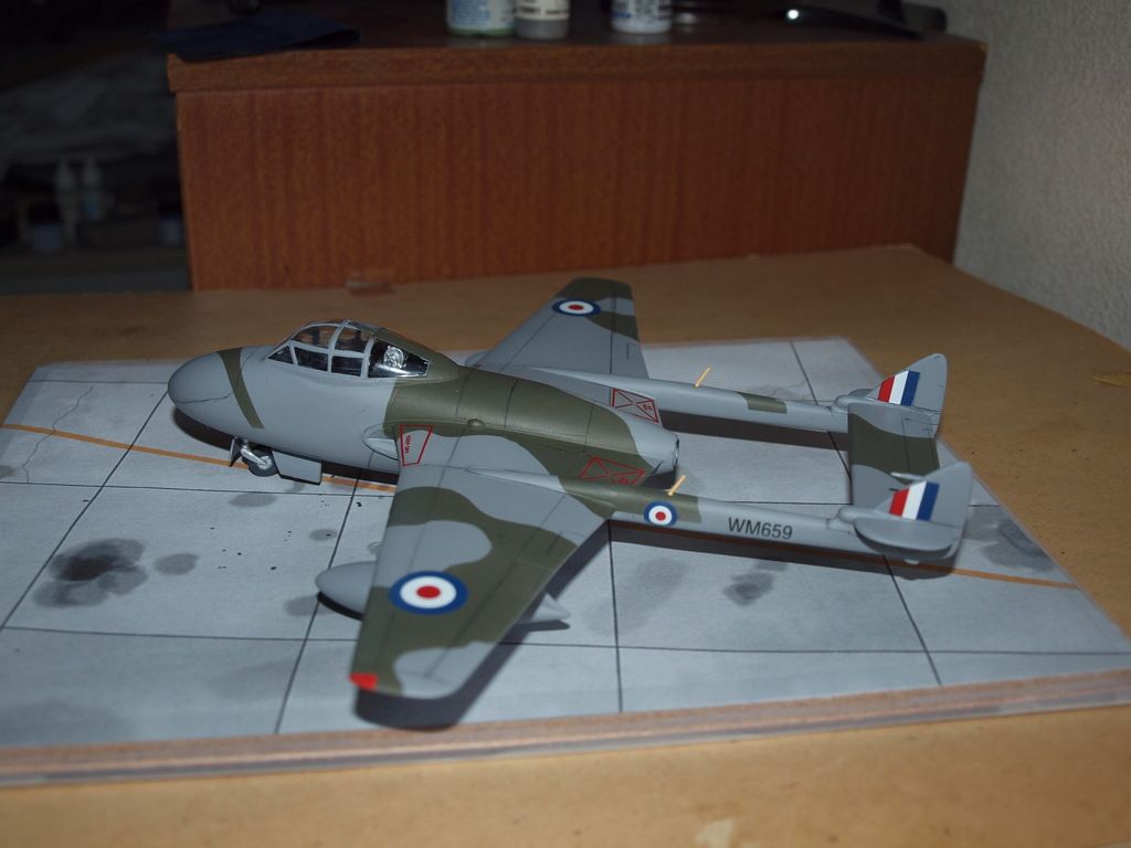 Hobby Craft 1/48 Vampire NF10 - Ready for Inspection - Aircraft